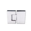 Square Double Axes 180 Degree Glass To Glass Chrome Brass Door Hinge 1 Square Double Axes 180 Degree Glass To Glass Chrome Brass Door Hinge