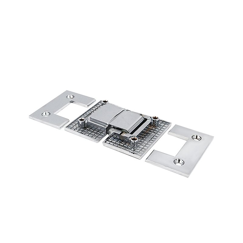 Square Double Axes 180 Degree Glass To Glass Chrome Brass Door Hinge 3 Square Double Axes 180 Degree Glass To Glass Chrome Brass Door Hinge