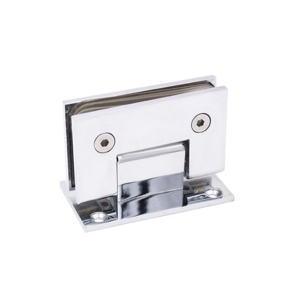 Square Full Back Plate Brass Shower Pivot Door Hinges 1 Square Full Back Plate Brass Shower Pivot Door Hinges