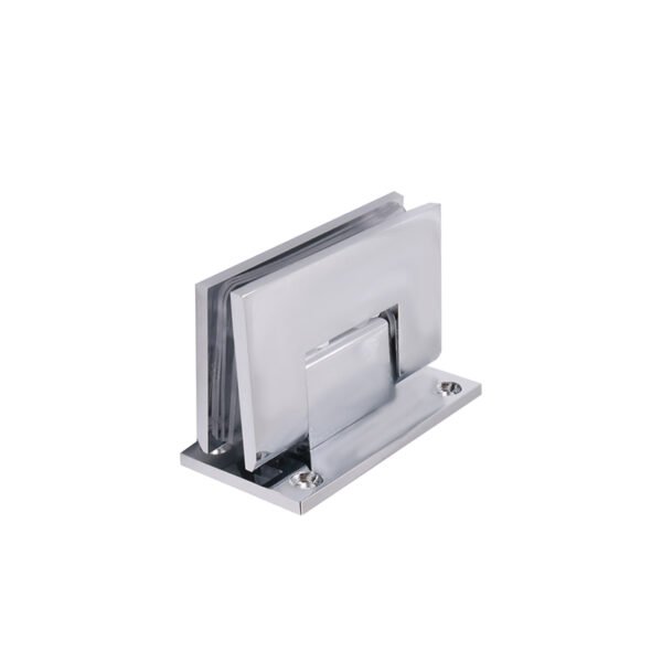 Square Full Back Plate Solid Brass Shower Door Hinge Glass Accessory 1 Square Full Back Plate Solid Brass Shower Door Hinge Glass Accessory
