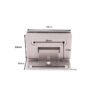 Square Offset Back Plate Wall Mount Stainless Steel Shower Hardware Hinge 2 Square Offset Back Plate Wall Mount Stainless Steel Shower Hardware Hinge