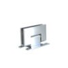 Square Series Wall Mount Solid Brass Hinge H Plate 1 Square Series Wall Mount Solid Brass Hinge H Plate