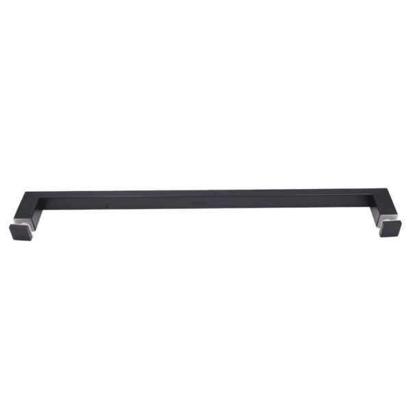 Square Single-Sided Stainless Steel Bathroom Glass Pull Handle