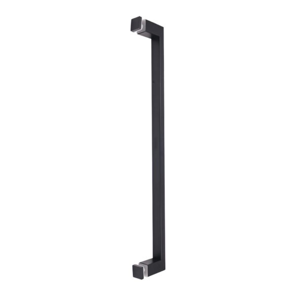 Square Single-Sided Stainless Steel Bathroom Glass Pull Handle