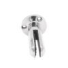Stainless Steel Glass Stair Railing Adjustable Angle Glass Spigot