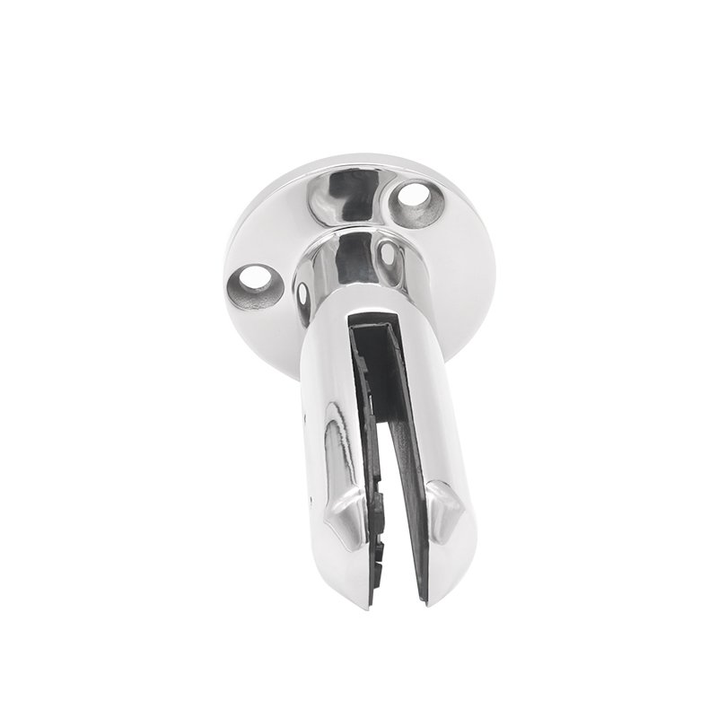 Stainless Steel Glass Stair Railing Adjustable Angle Glass Spigot