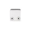 Stainless Steel Square Balustrade Frameless Glass Brackets For Balcony Glass Railing Clamps