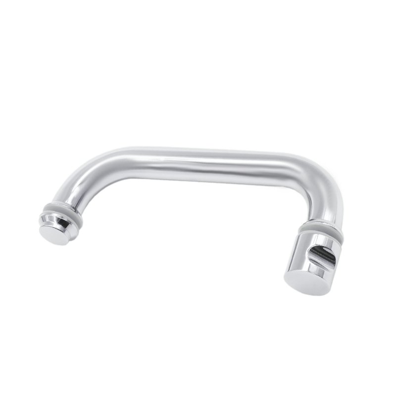 Tubular Single Sided Stainless Steel Glass Door Pull Handle