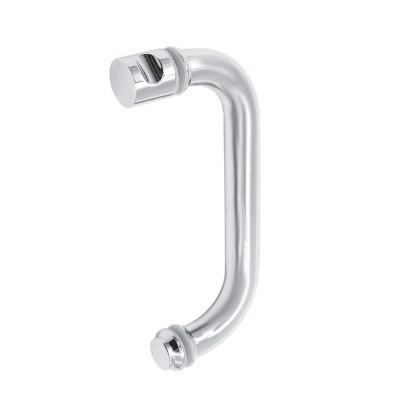 Tubular Single Sided Stainless Steel Glass Door Pull Handle