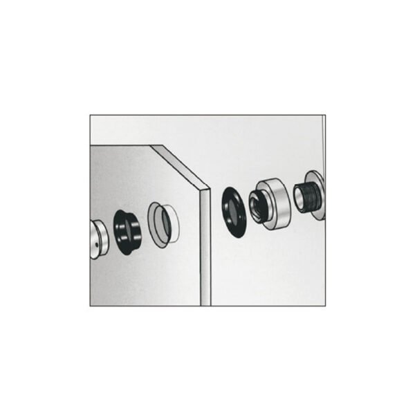Wholesale Oem Stainless Steel Glass Standoff Bracket Wall Mounted Railing Glass Standoffs