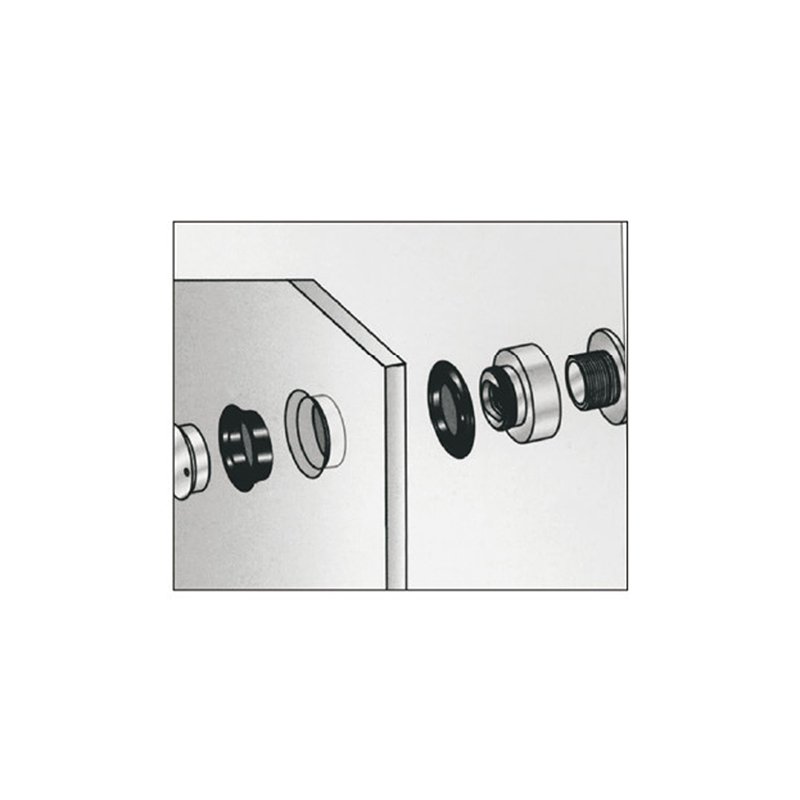 Wholesale Oem Stainless Steel Glass Standoff Bracket Wall Mounted Railing Glass Standoffs